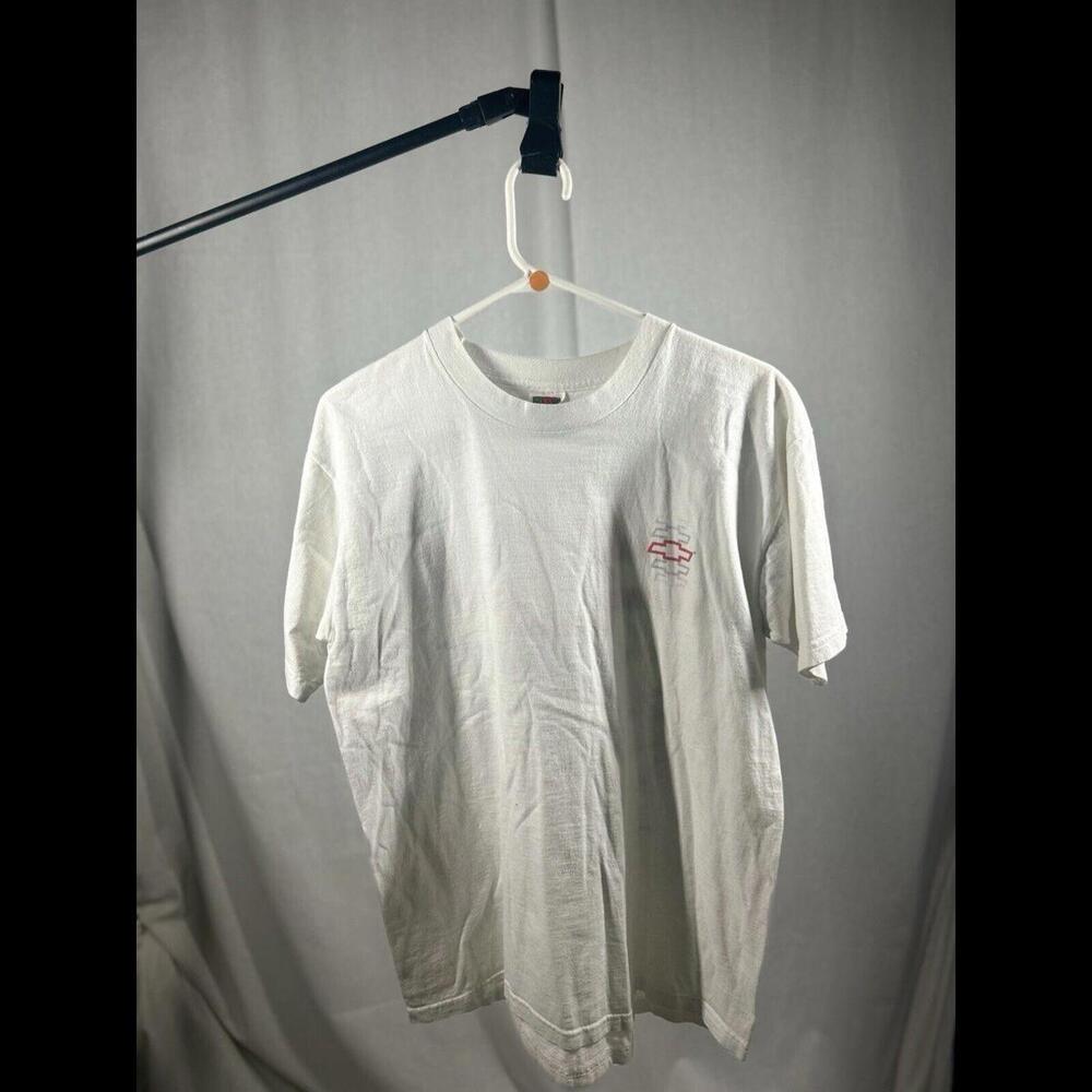 VTG 1990s Chevrolet Racing T-Shirt By Fruit Of The Loom